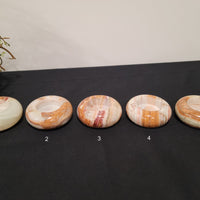 Onyx Tealight Candle Holder - Unique Colorations For Each One