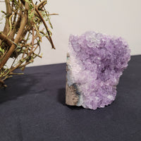 Amethyst Cutbase - Self Standing Amethyst Druzy Cluster