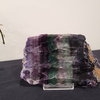 Rainbow Fluorite Slab with Stand
