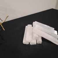 Selenite Crystal Wands - Raw Form - 4 Inches