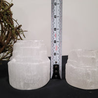 Selenite - Tealight Candle Holder