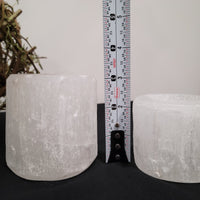 Selenite - Tealight Candle Holder