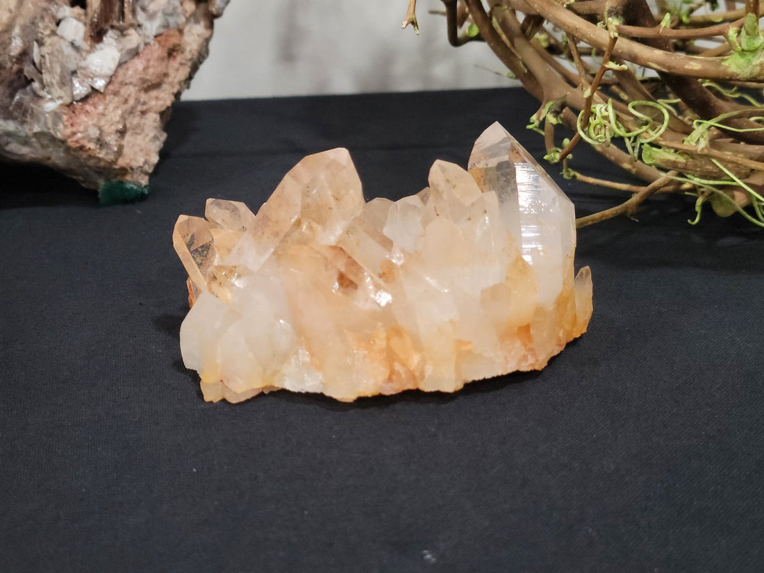 Golden Healer Quartz Cluster - Arkansas - 9.1 ounces (256 grams)